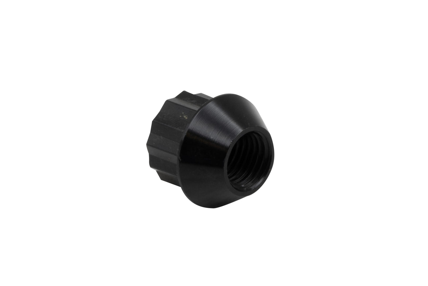 Alloy Lug Nuts, Black, M14 1.5, Bulk, Each