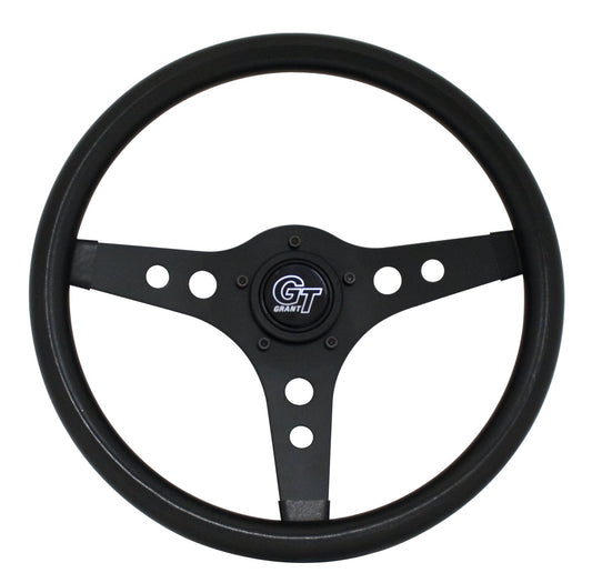 GT Sport Thick Foam, Black Spoke, 13" Dia., 3.50" Dish / 4 â…›"