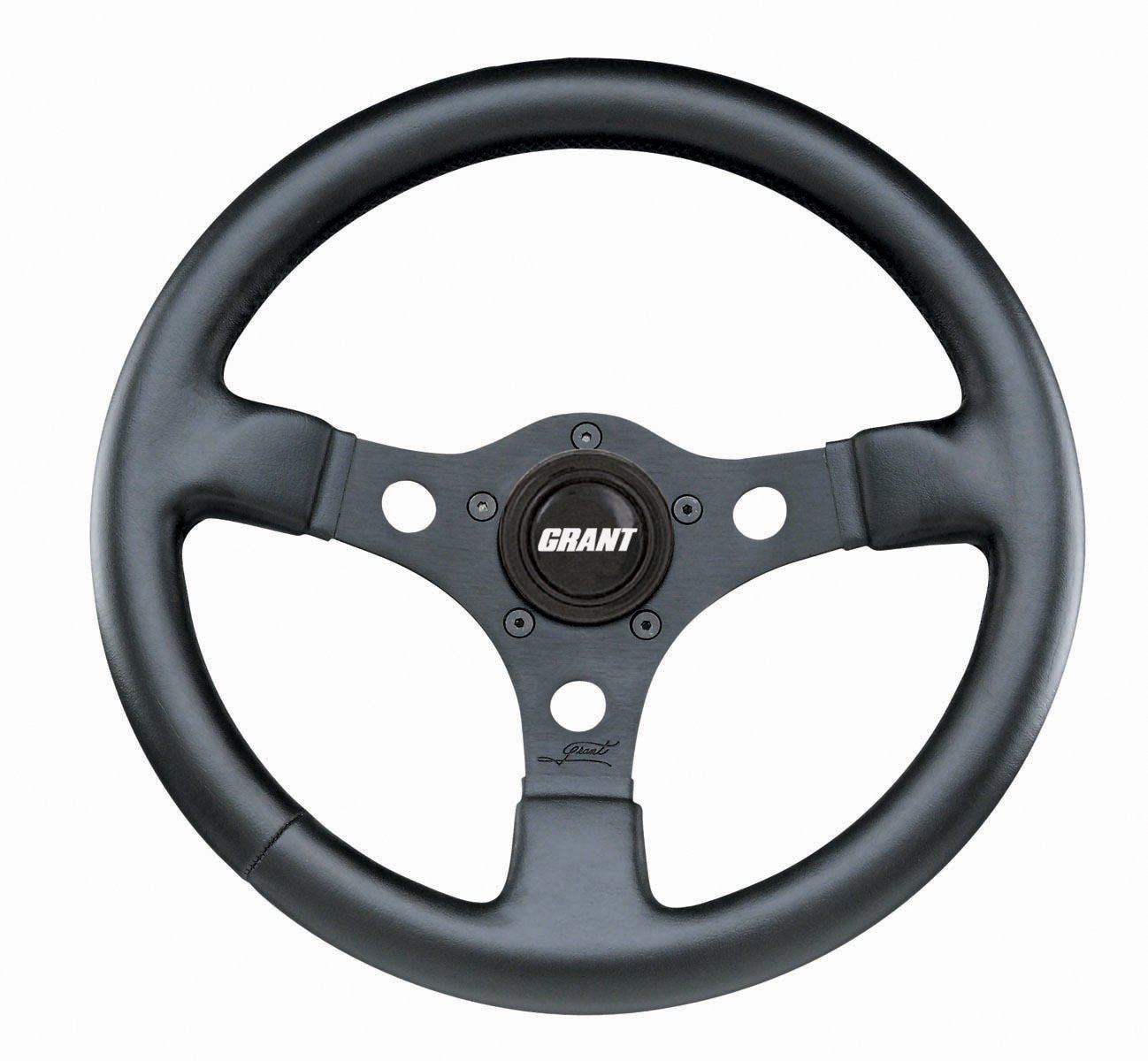 Formula GT, Black,3 Spoke, 12" Dia., 3" Dish / 3 Â¾"