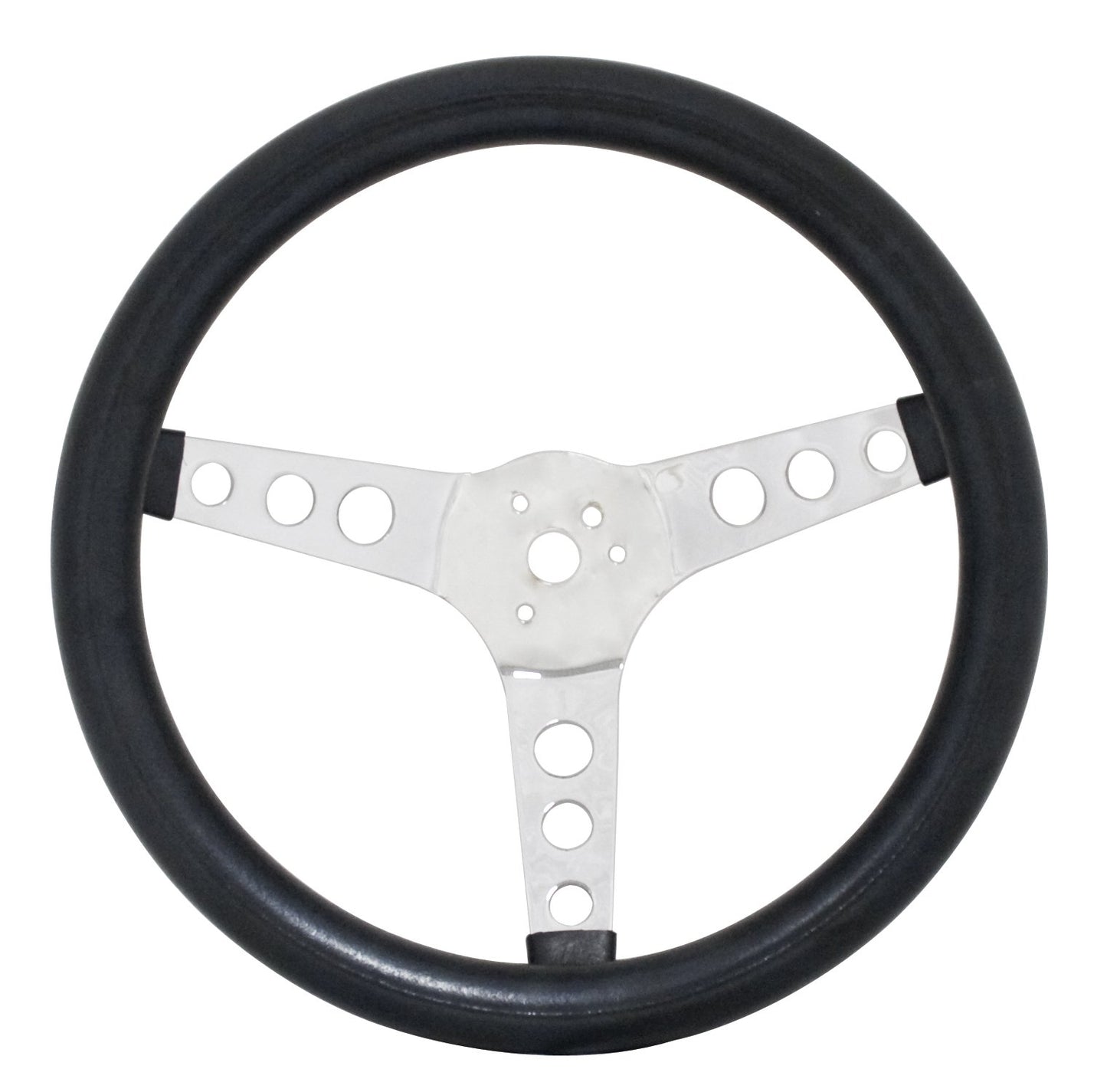 EMPI Poly Foam Steering wheel, 3 spoke, 12 Â½" Dia., 3 Â½" Dish / 3 â…›"