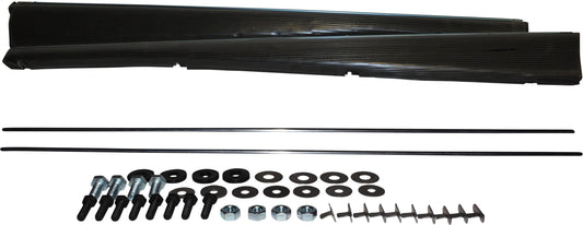 Running board set with mounting kit, 9 and 18 mm moulding, MX heavy duty (Type 1 72 79, Mexico 86)