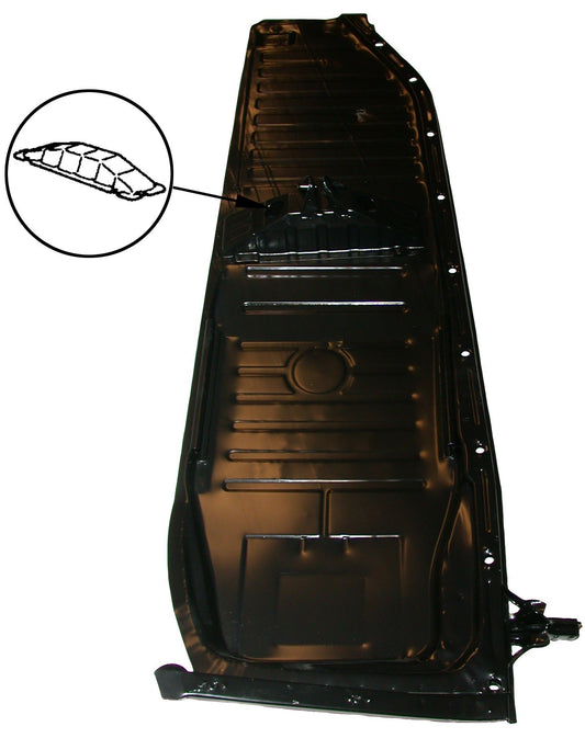 HEAVY DUTY FLOOR PAN WITH SEAT BUCKET, TYPE 1 (72 79), RIGHT