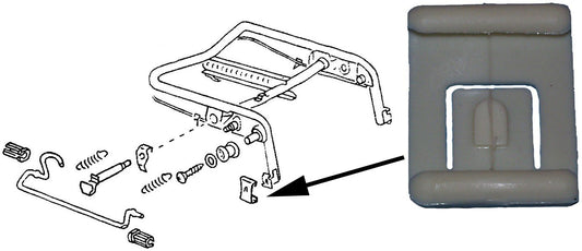 SEAT RAIL GUIDE LATE T I