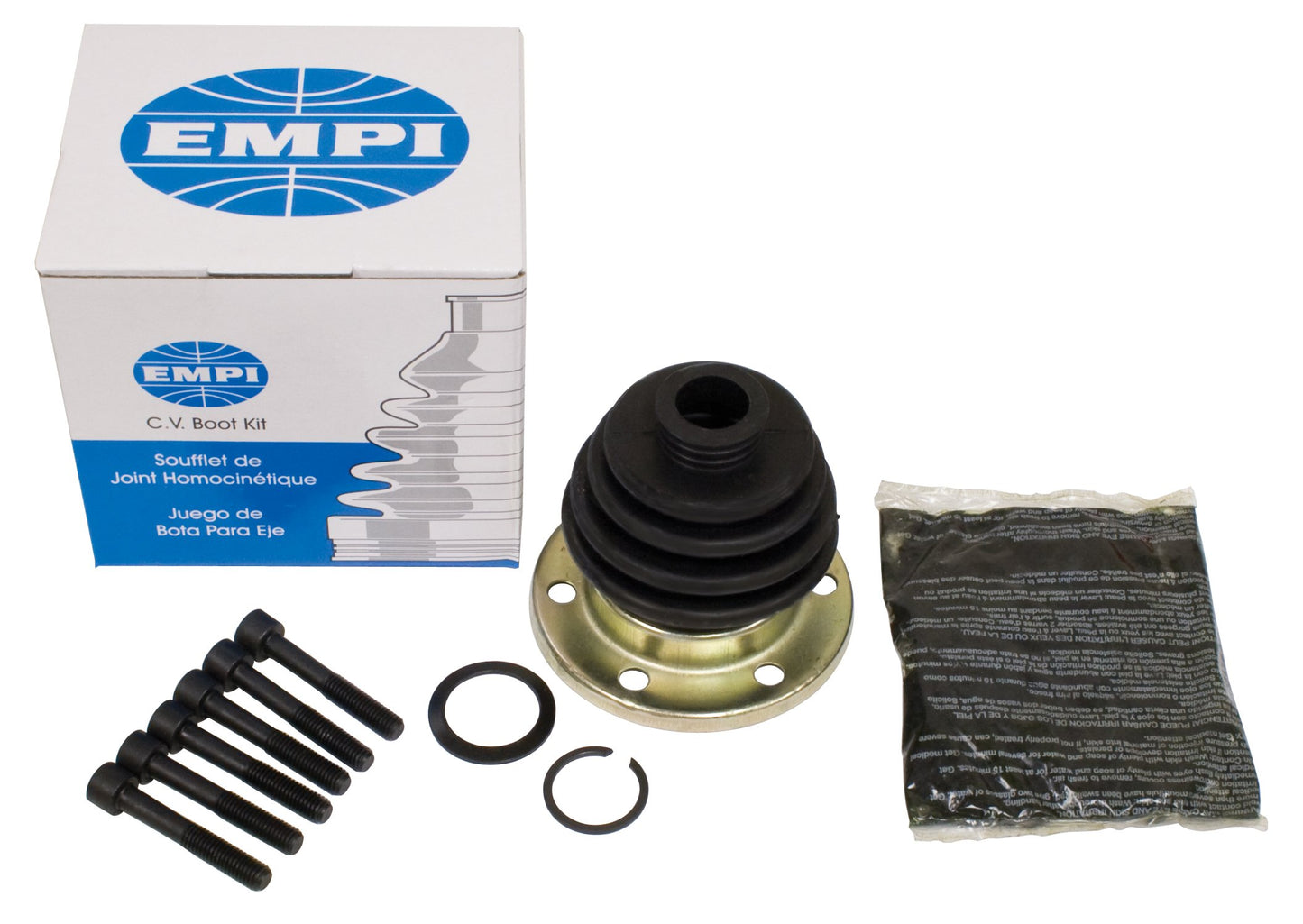 Deluxe C.V. Joint Boot Kit, Type 1 (with Bolts)