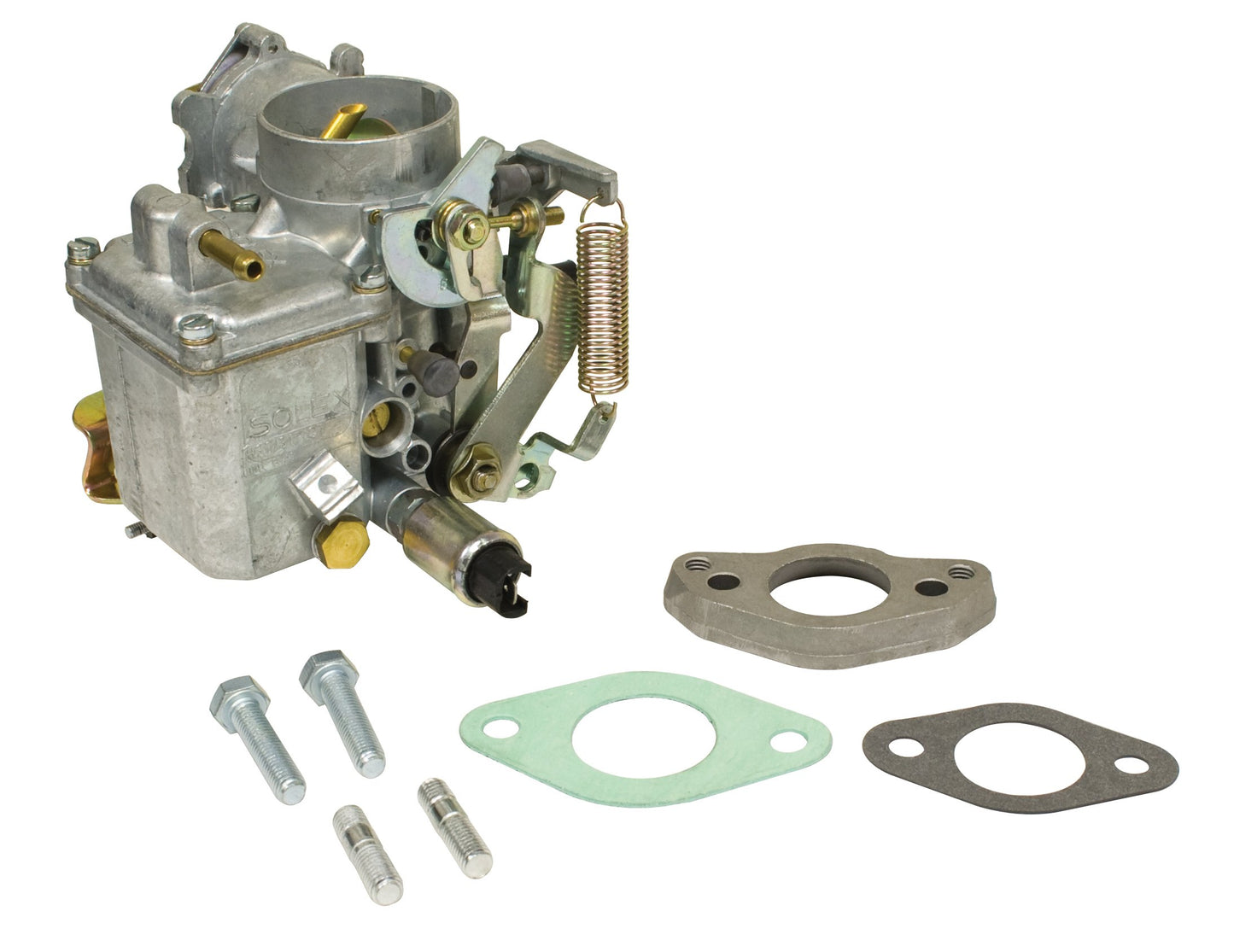 Brosol/Solex 31 PICT 3 Carburetor with Adapter Kit., 12 Volt Choke