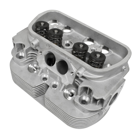 GTV 2 Dual Port Cylinder Head, 40 x 35.5 S/S Valves, Single Valve Springs for 94mm Bore, Complete w/ Performance Valve Job, Each