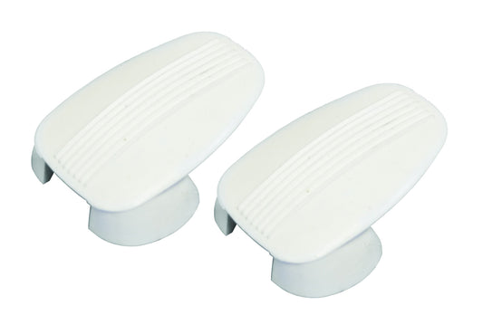 Coat-Hooks,-Type-1-61-67,-White,-Pair