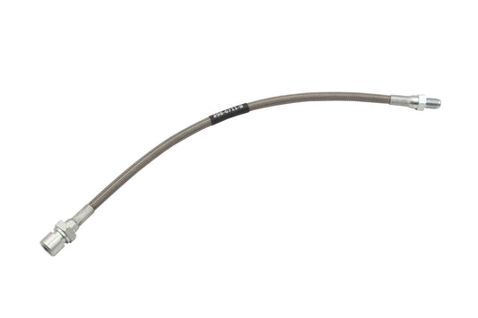 Braided S/S Brake Line, Front, M/F, 380mm (15")