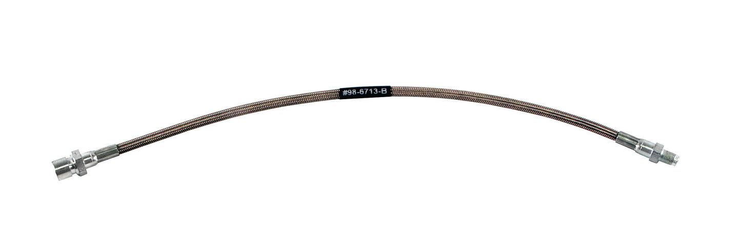 Braided S/S Brake Line, Front, M/F, 480mm (18.90")