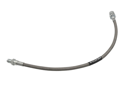 Braided S/S Brake Line, Front, M/F, 440mm (17.32")