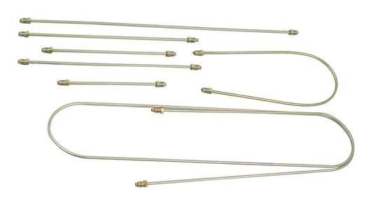 Steel Brake Line Kit Type 1 69 77 (8 Pieces)