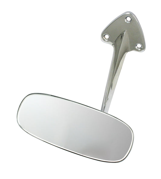 Rear View Mirror, O.E. Style Type 1 Sedan, 65 67, Chrome Plated Metal