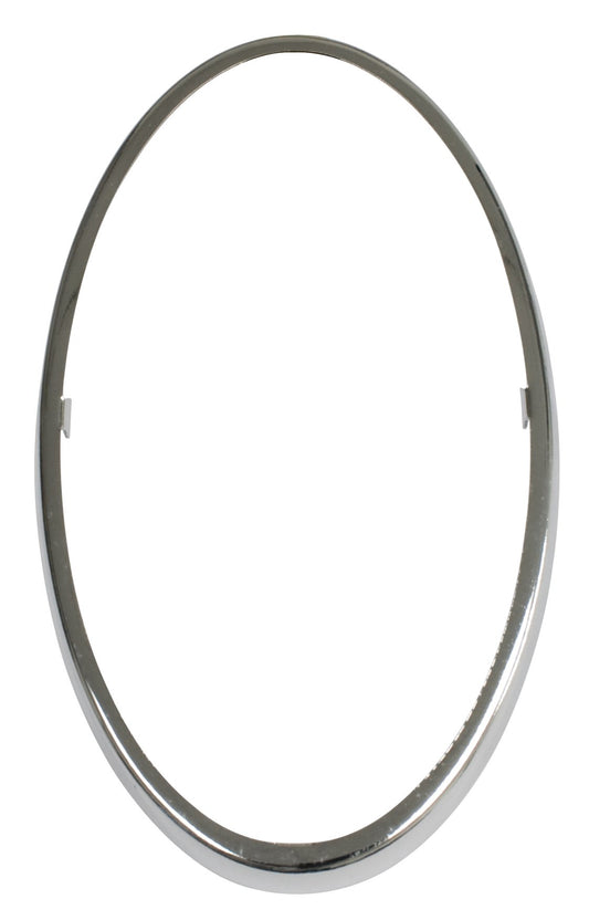 Chrome Taillight Trim/Bezel, Fits Left or Right : Sold as Each Type 1 ('62 '67)