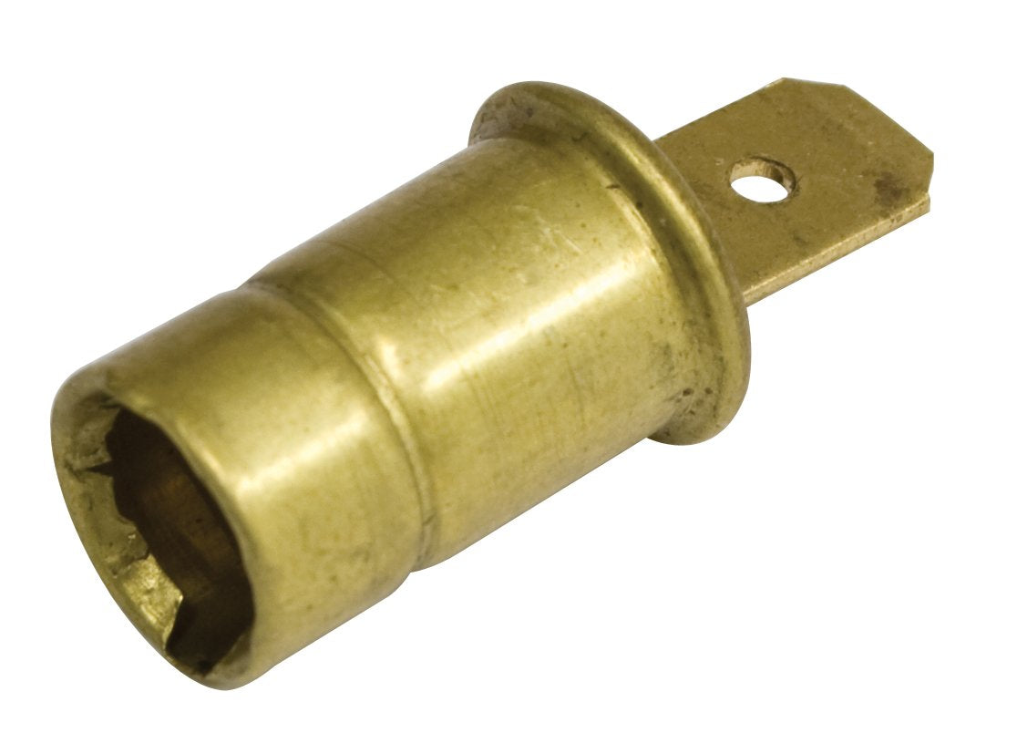 Bulb Socket with Push In Connector. Used in Instrument Panel, All Years