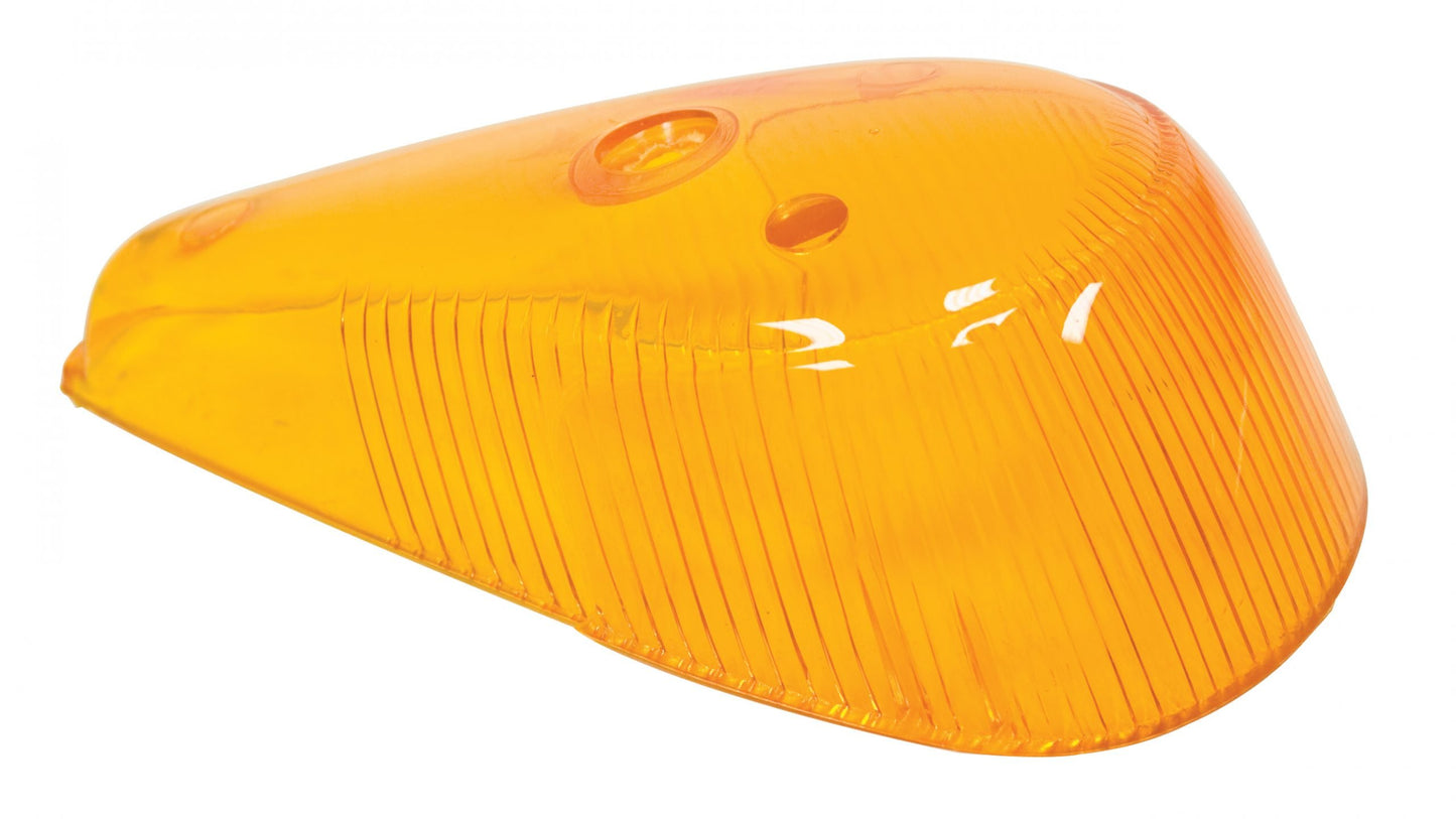 Turn Signal Lens, Left & Right, 68 69, Amber, Each