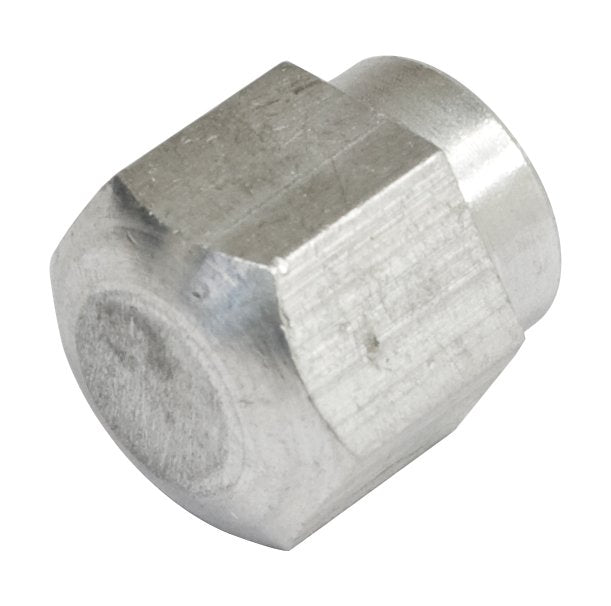 Wiper Arm to Shaft Cap Nut, Silver, Each