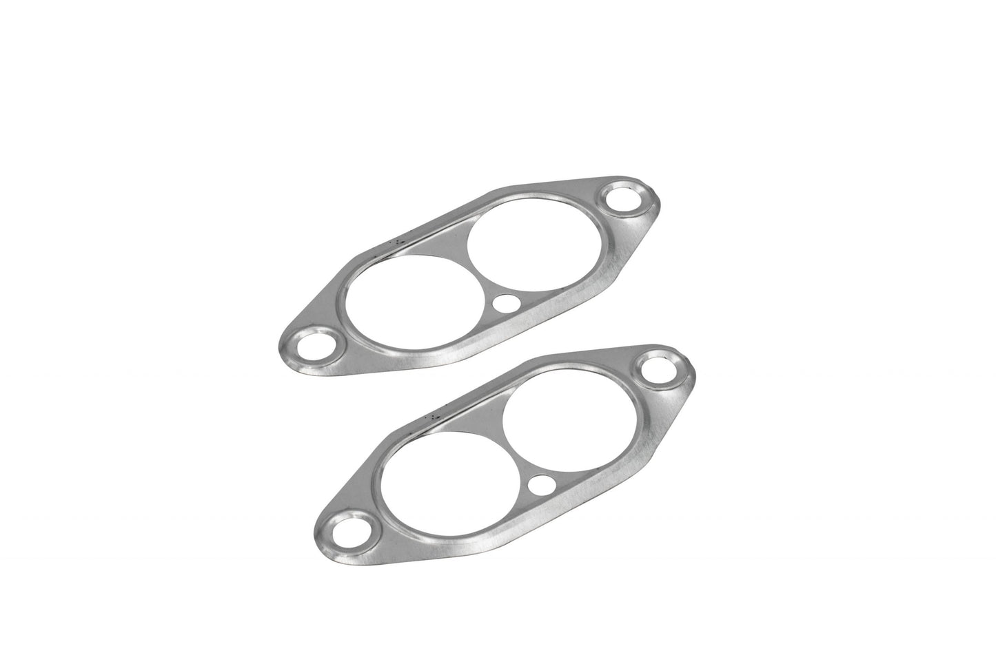 Dual Port Metal Gasket, Stock Style, Pair