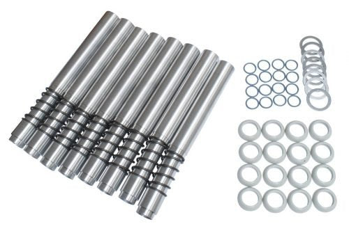 Leak Proof Pushrod Tubes, Silver