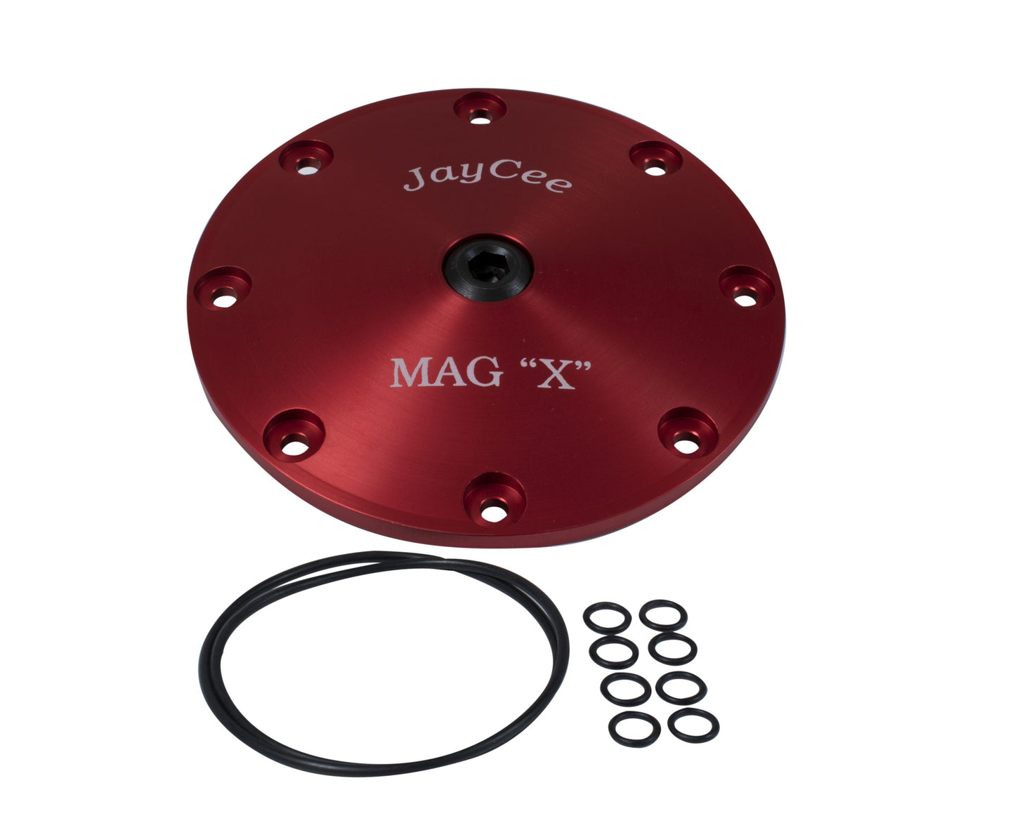 8 Bolt Mag X Plate, Red