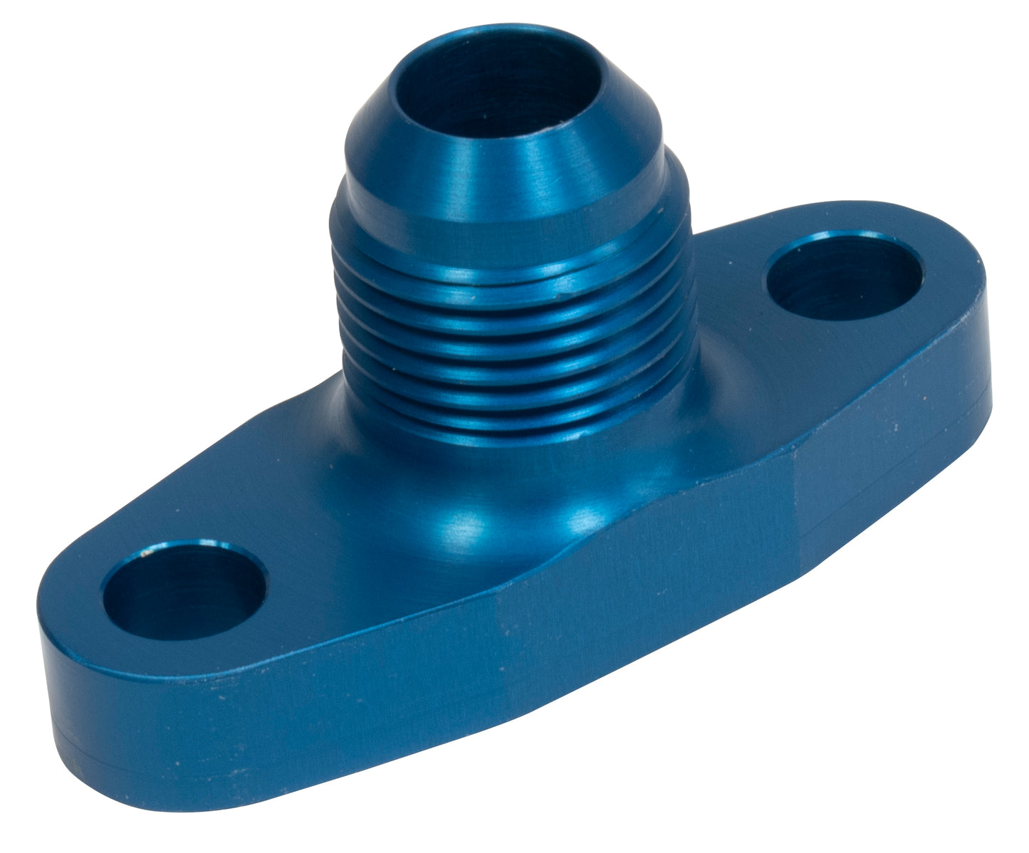 Billet Turbo Drain, #10, Blue