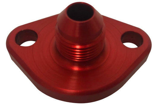 An8 Fuel Pump Block Off, Red