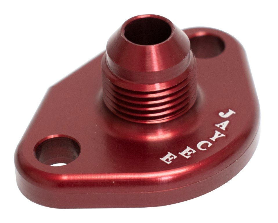 An10 Fuel Pump Block Off, Red