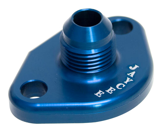 An10 Fuel Pump Block Off, Blue