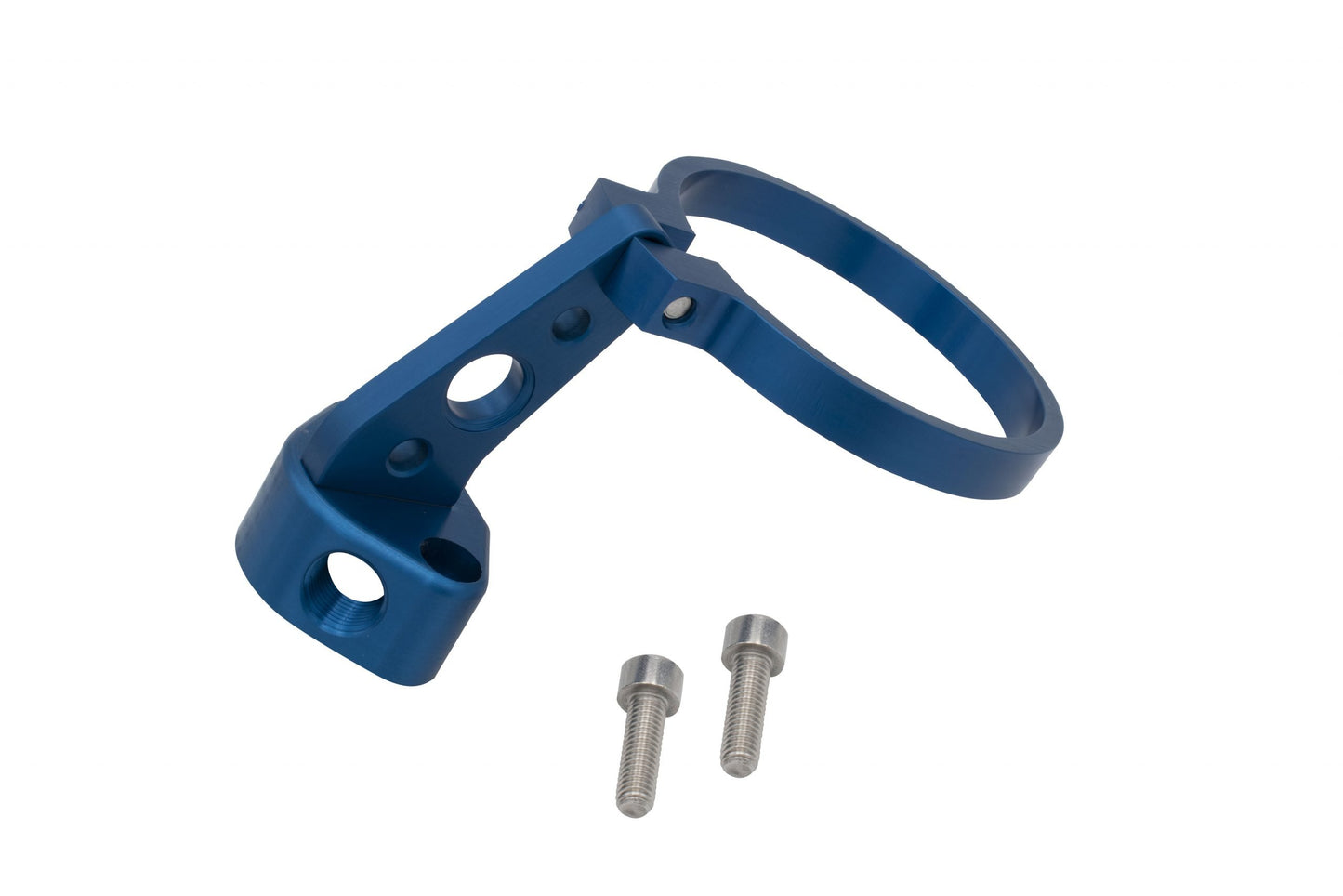 Billet Mag Clamp Breather   Blue