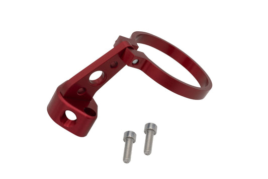 Billet Mag Clamp Breather   Red