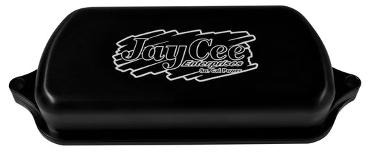 JayCee Billet Valve Covers   Black