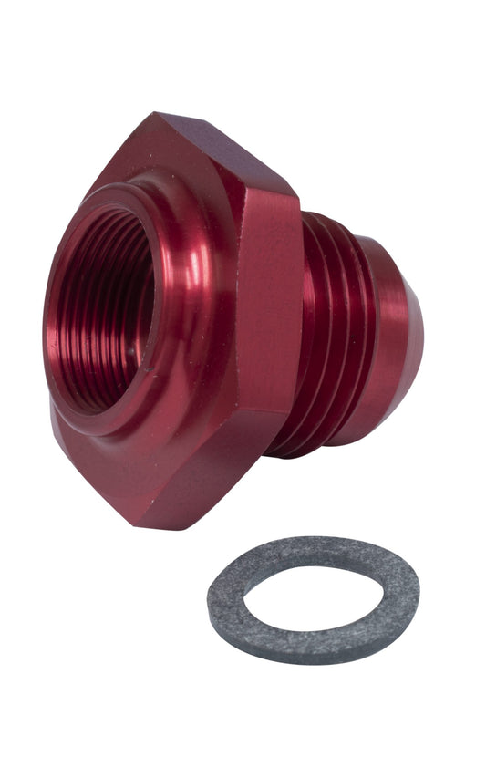 Low Profile Fuel Tank 10 Adapter   Red