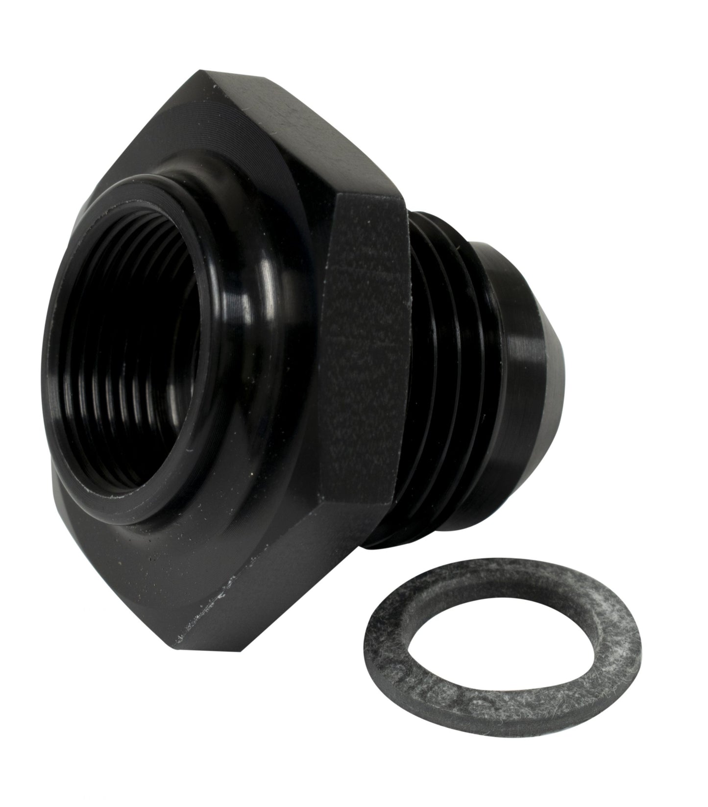 Low Profile Fuel Tank 10 Adapter   Black