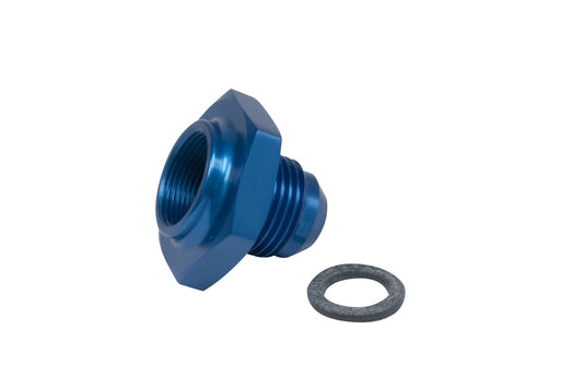 Low Profile Fuel TankÂ 8 Adapter   Blue