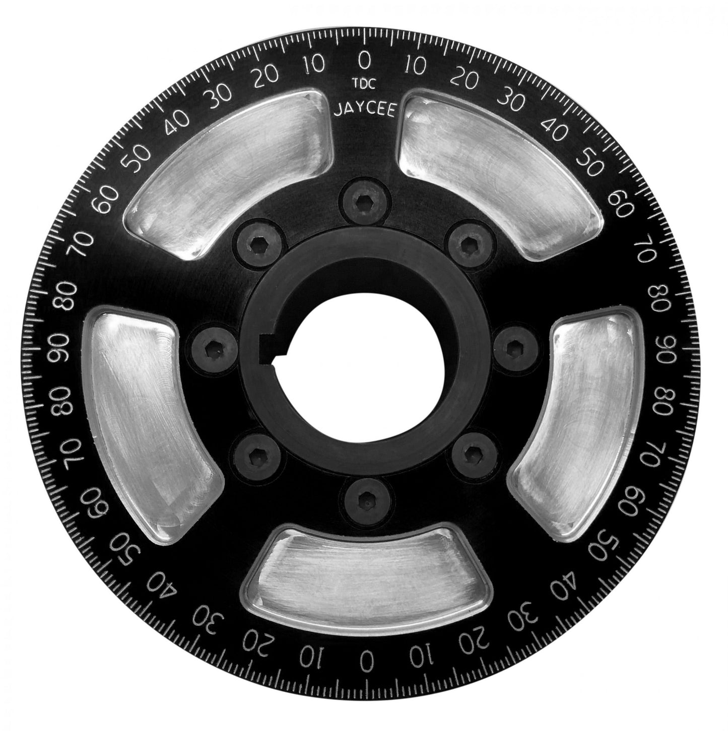 Billet 5 1/4" Street Pulley, Black