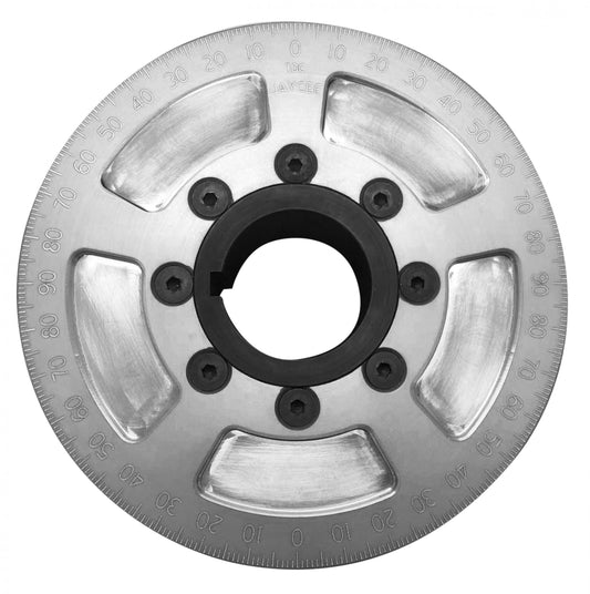 Billet 5 1/4" Street Pulley, Silver Sand Seal