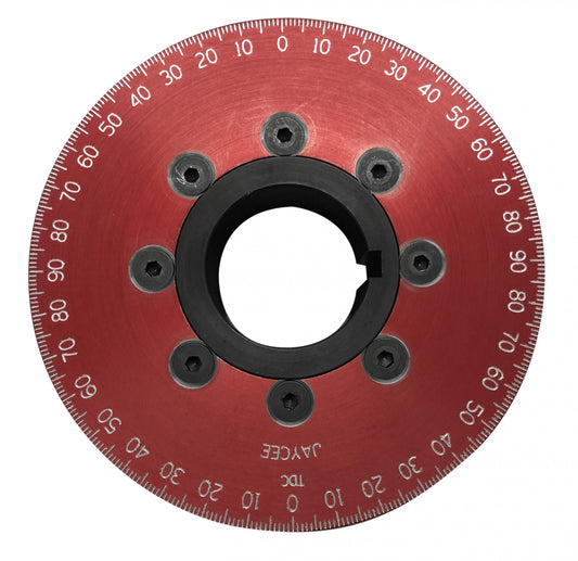 4.5" Drag Pulley, Red, Sand Seal