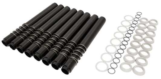 Leak Proof Pushrod Tubes, Black