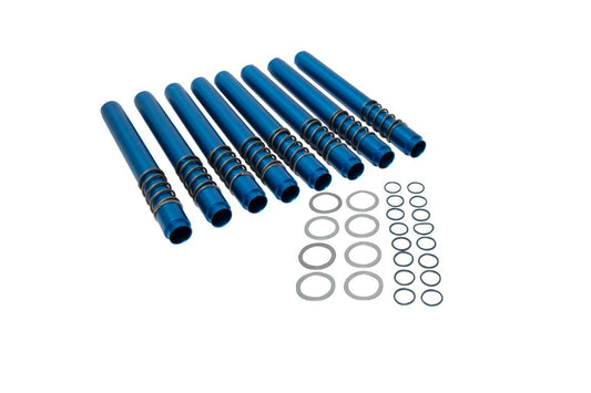 Leak Proof Pushrod Tubes, Blue