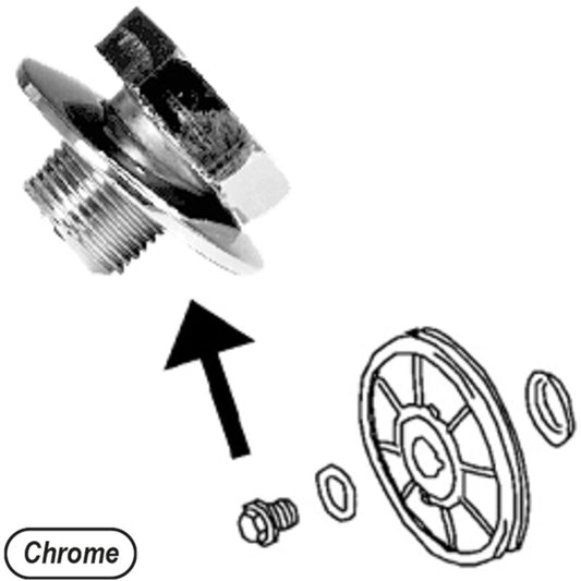 Chr Crank Pulley Bolt/Wash