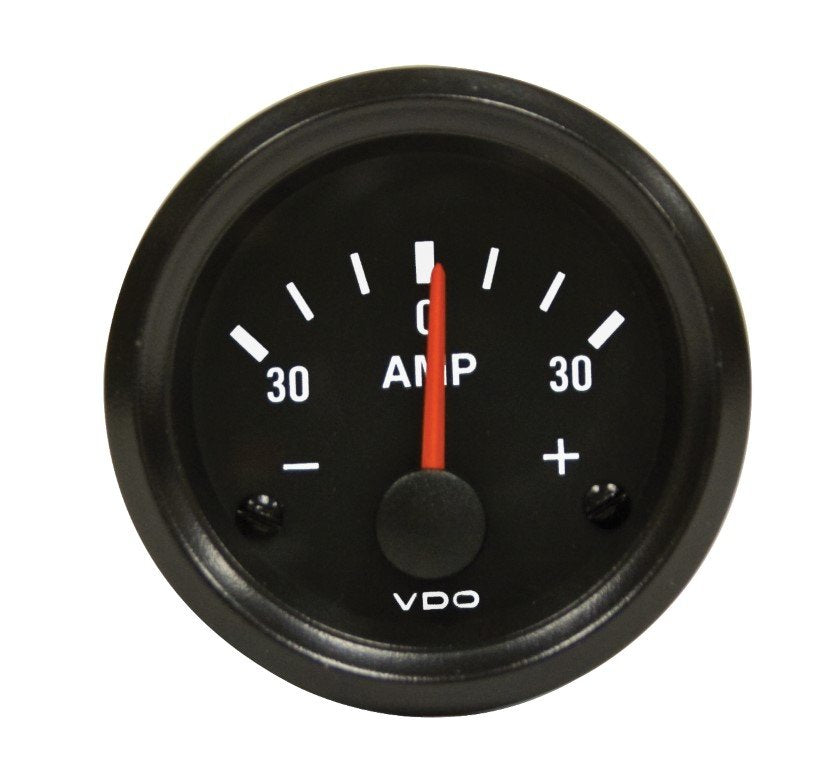 Ammeter Gauge, with Hardware, 30 AMP